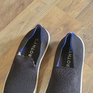 Rothy's Black and Blue Women's Slippers